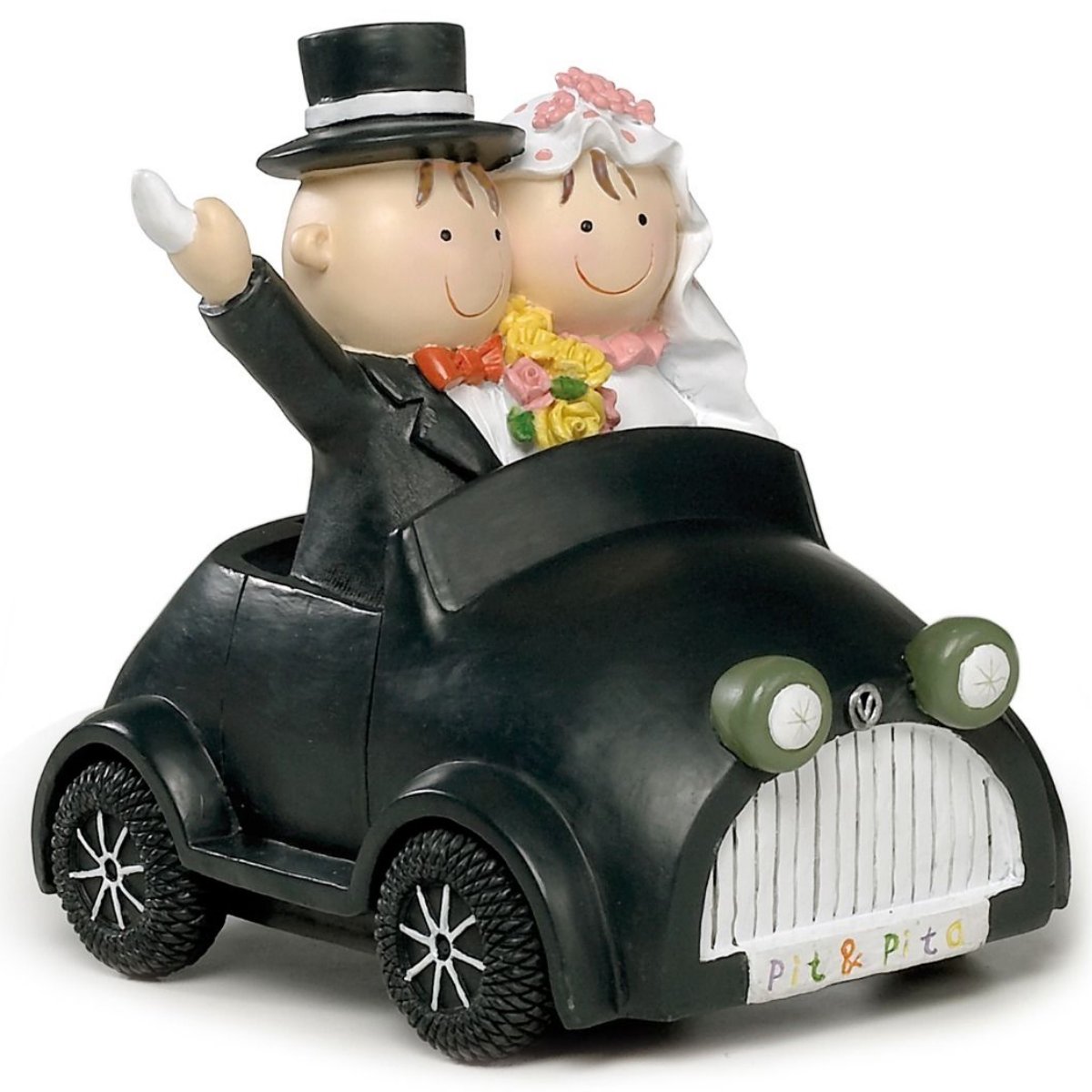Ideas para Decorar los coches de boda . La decoración del coche de la boda  agregan toque encantador a…
