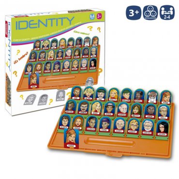 Juego de mesa quién es, identitik, juguete infantil, adivinar