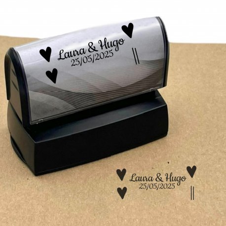 Sellos Bodas para Detalles Personalizados (18 x 51 mm)