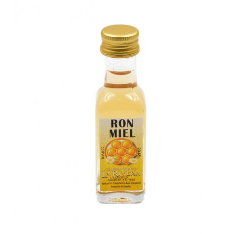 Lote de licor de ron miel para regalar (70 ud.)